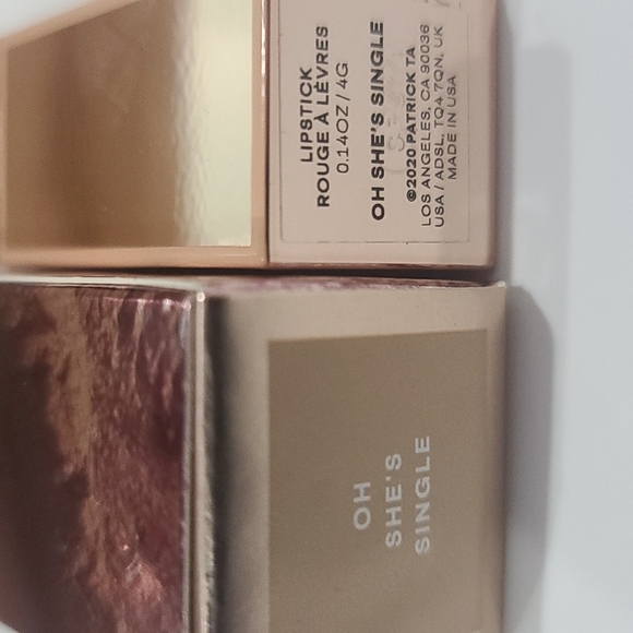 ✅ Patrick Ta OH SHE'S SINGLE~ Matte Suede Lipstick 💥BNIB - Picture 8 of 11